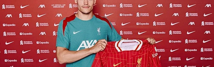 利物浦公布6名新援临时号码，正式号码待定，20号球衣永久封存